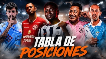 Tabla de posiciones de Liga 1 Perú 2026 HOY: así van los equipos en la fecha 8 del Torneo Clausura y Acumulada