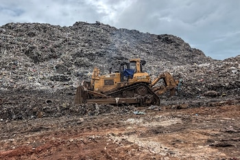 Derrumbe de vertedero en Guinea