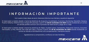 La empresa del Ejército canceló