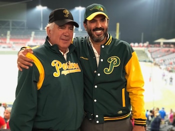 José Miguel Bejos, propietario de los Pericos de Puebla y presidente de Mota-Engil México, tomaría el control del Atlas. (X/ @pepemiguelb)