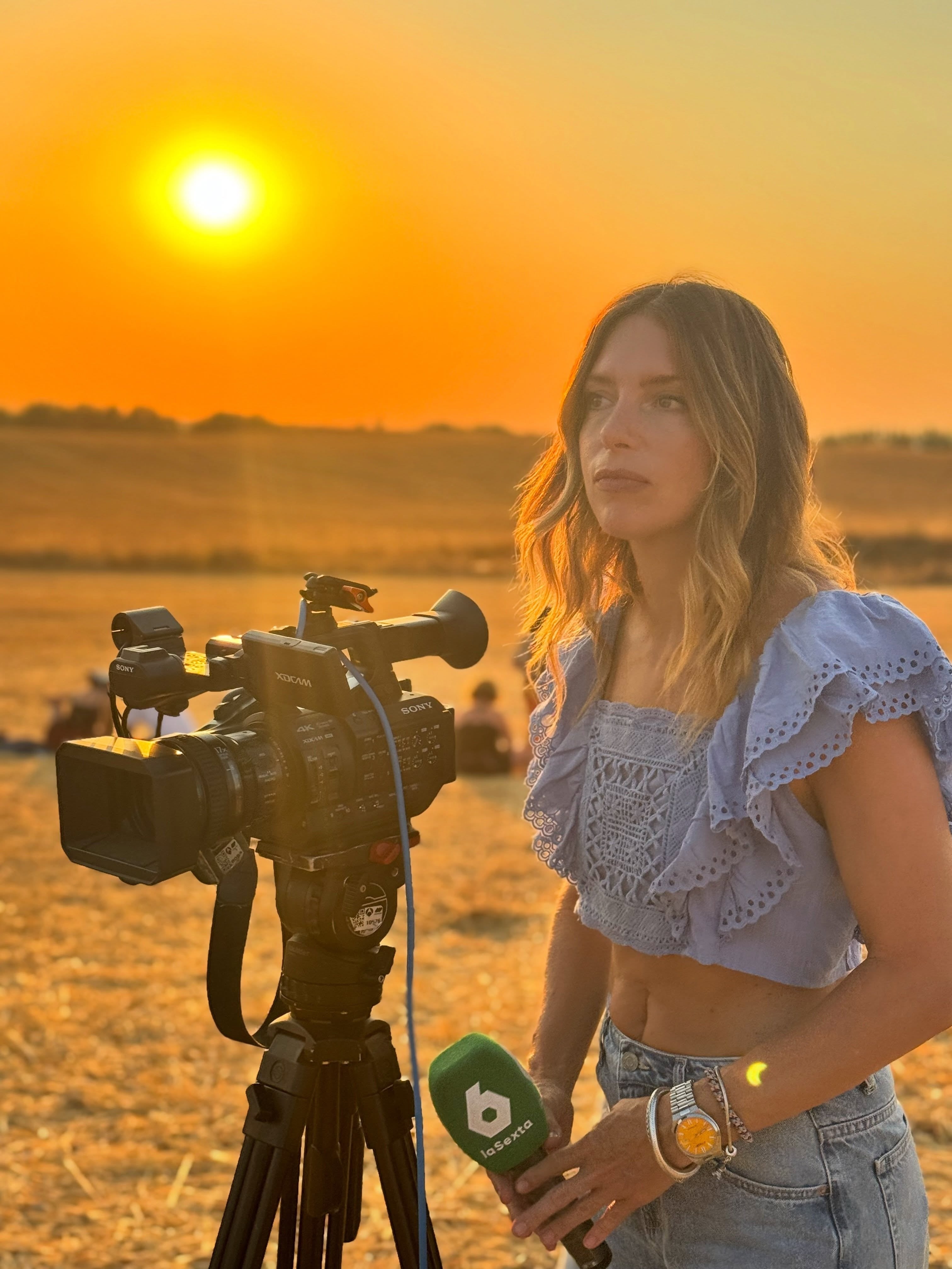 La periodista María Ruiz en una imagen de sus redes sociales. (Instagram @yosoymariaruiz)