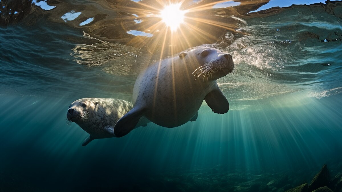 El misterioso sexto sentido de las focas para regular su tiempo bajo el agua
