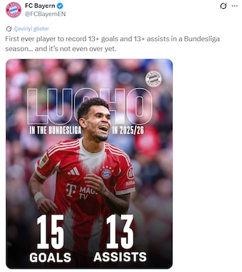 Esta fue la publicación del Bayern que desató la polémica entre los dos equipos más importantes de Alemania-crédito @BayernEN/X