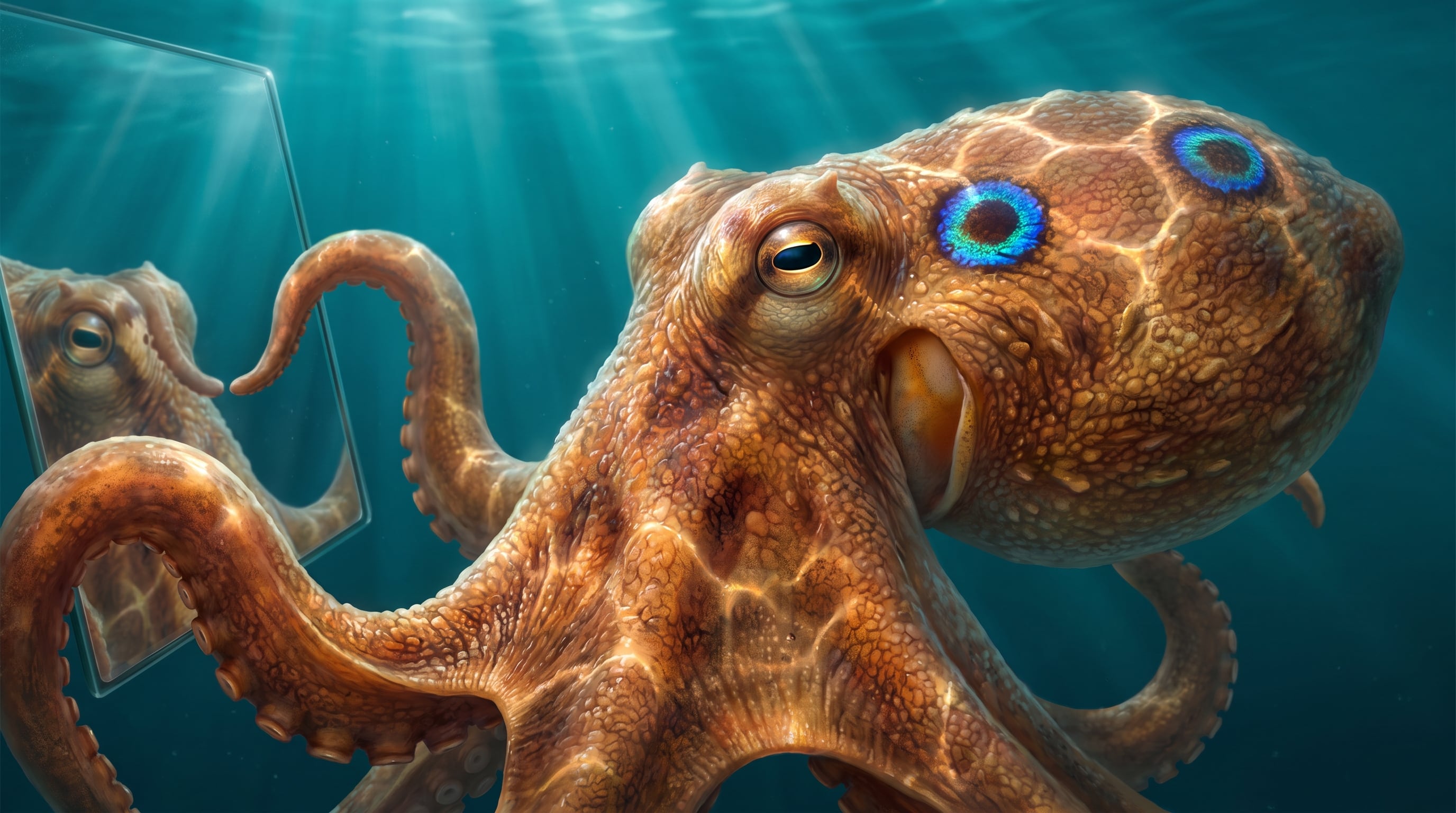 Una investigación sobre el pulpo de dos manchas de California identificó la división segmental de su cordón nervioso axial (Imagen Ilustrativa Infobae)