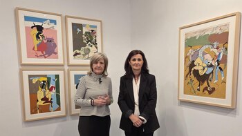 Una exposición reúne en el Meiac de Badajoz 96 obras de Barjola, entre ellas las últimas donaciones de la familia