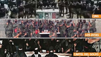 Al menos 19 organizaciones criminales