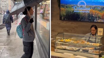 Las mujeres quedaron completamente atónitas