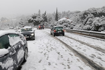 Nieve en la Comunidad de