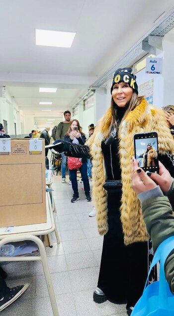 Moria votó en San Isidro