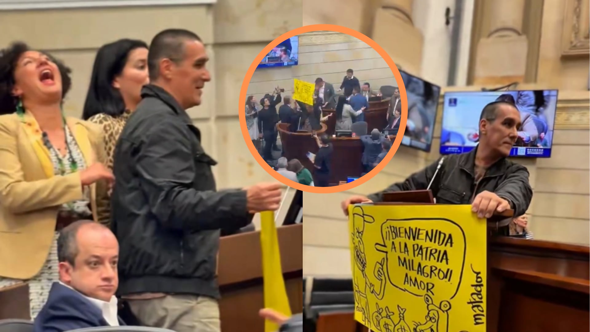 La presencia de ‘Matador’ en el Senado generó polémica: Jota Pe Hernández pidió retirarlo del lugar y el Centro Democrático rechazó su intervención