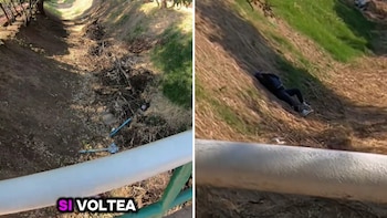 Heroico motociclista de app: rescató