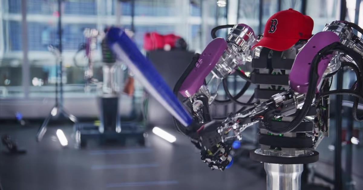 Video muestra en acción al robot beisbolista definitivo: lanza, atrapa y batea como profesional