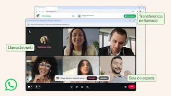 Las llamadas llegan a WhatsApp Web