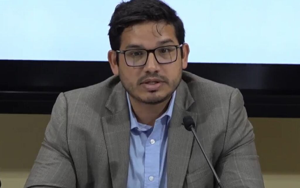 El Frente Amplio solicita garantizar que los antecedentes y experiencia de Carvajal cumplen con los requisitos exigidos por la normativa vigente. Cortesía: Semanario Universidad