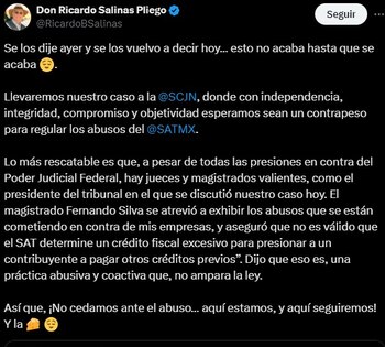 El empresario detalló que algunos