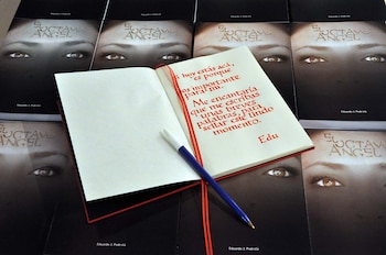 Su novela El octavo ángel