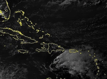El INDOMET informó que las condiciones adversas en el mar persistirían entre 24 y 48 horas por la intensificación de los vientos. (Cortesía: Instituto Dominicano de Meteorología)