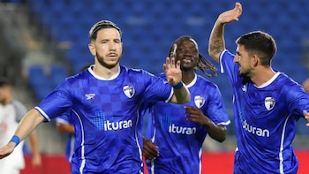 Adrián Ugarriza, debut goleador en la Copa Toto Ligat Al: condujo a Ironi Kiryat Shmona al triunfo contra Bnei Sakhnin