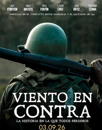 El drama humano de la guerra de 1969 cobra vida en Viento en contra, producida por New Walk Productions y grabada en escenarios reales de conflicto.