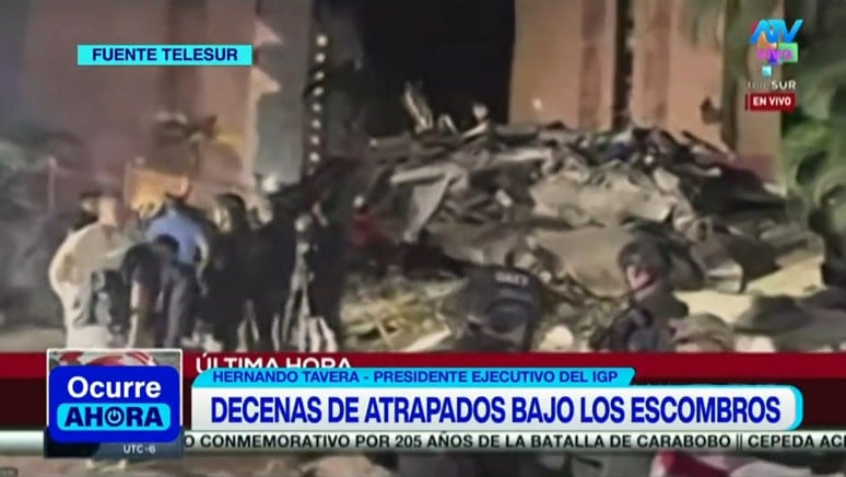 Presidente del IGP analiza terremotos en Venezuela y advierte sobre alta actividad sísmica en la zona norte. Captura: Ocurre Ahora.