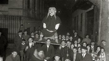 Durante el siglo XVIII, Olentzero