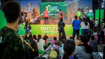 La música tuvo su espacio