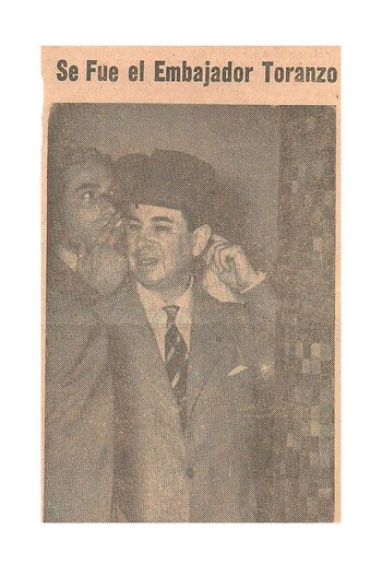 Recorte de un diario venezolano