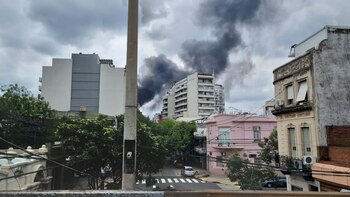 El incendio de Caballito se
