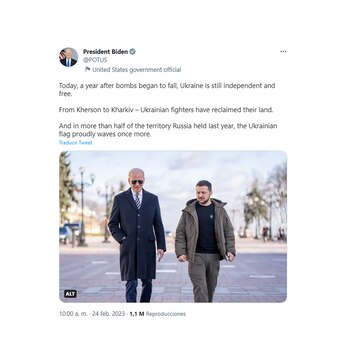 El mensaje de Joe Biden