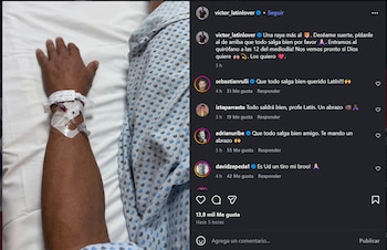 Latin Lover pide apoyo a sus seguidores tras entrar a quirófano