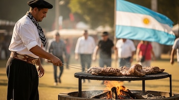 Cocinarán 8.000 kilos de locro y 8.000 de asado: el tradicional concurso patrio con entrada gratis