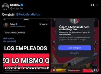 El tuit de Santiago Caputo contra una cuenta anónima que en su entorno atribuyeron al karinismo