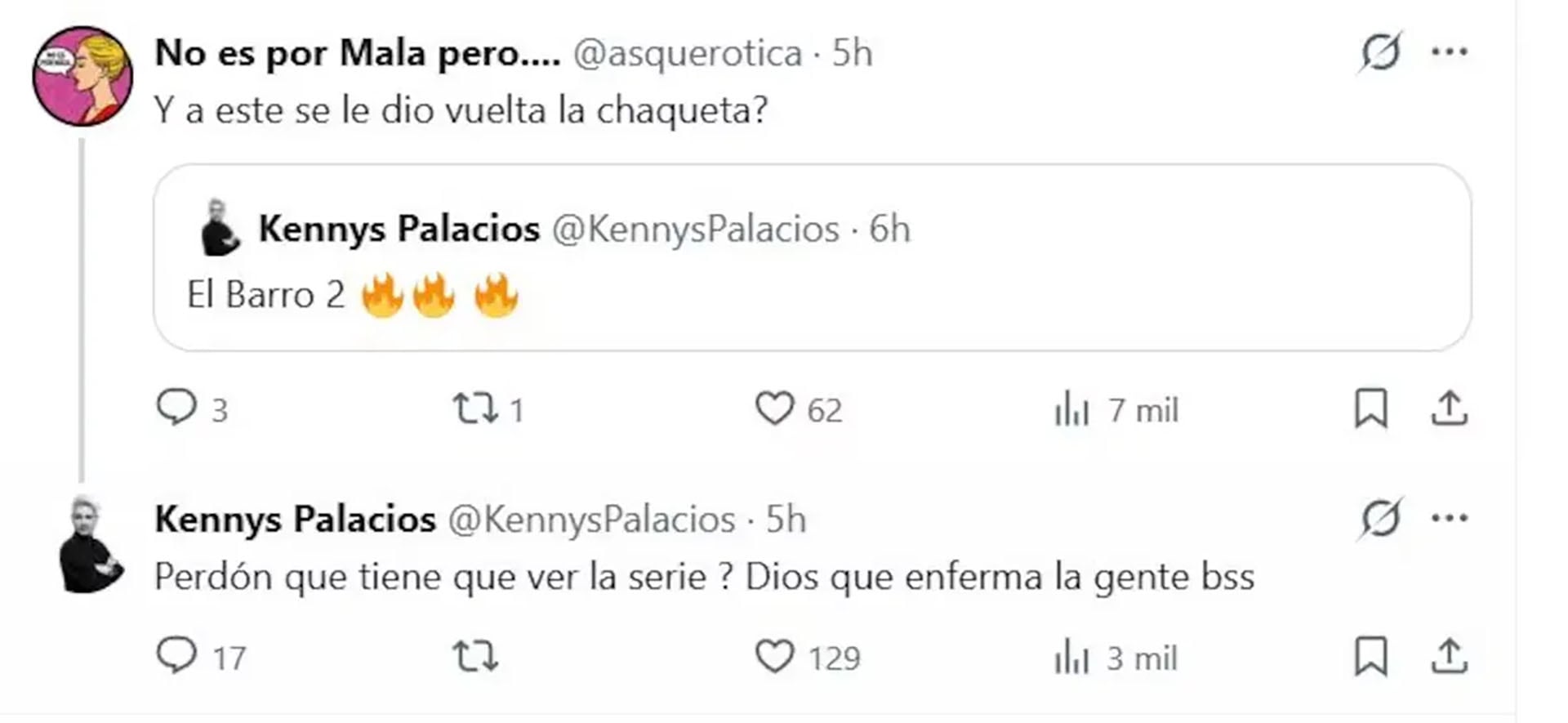 El peluquero respondió con ironía a las críticas en redes sociales y desestimó tomar postura en disputas pasada