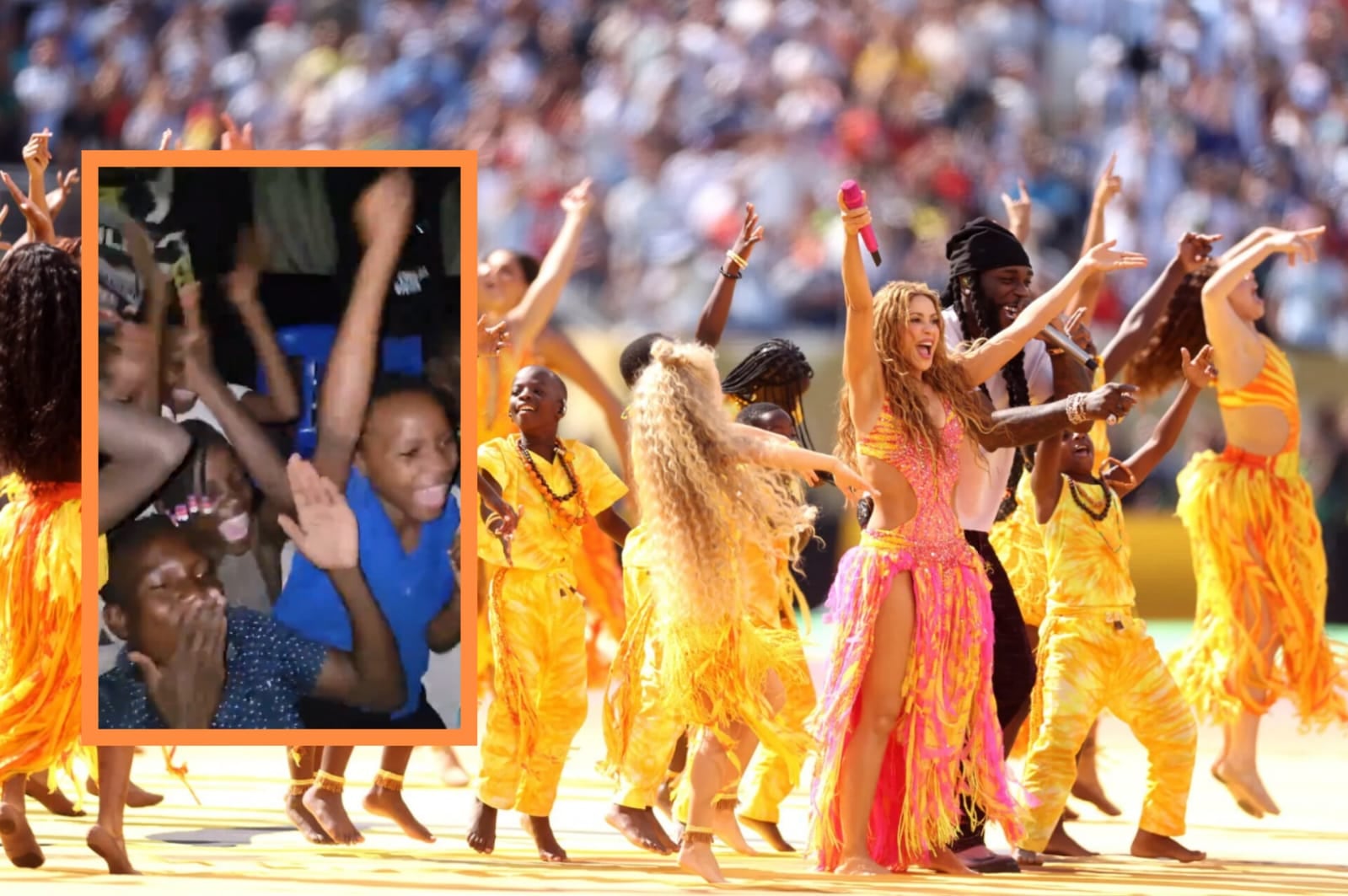Video: los compañeros de The Ghetto Kids conmovieron al celebrar la actuación del grupo con Shakira en la final del Mundial 2026