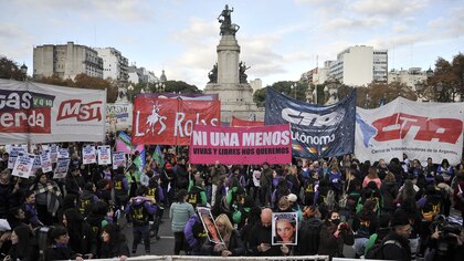 Marcha del Ni una menos, en vivo: lugares y horarios de una protesta con reclamos al Gobierno