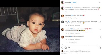 Renata Notni celebró su cumpleaños
