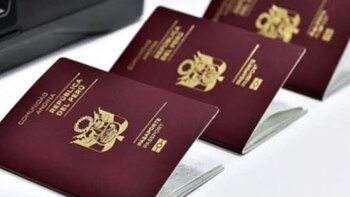 Pasaporte peruano. (Foto: Andina)