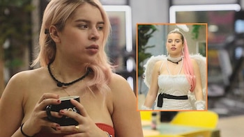 Ornella Sierra en un montaje de Infobae Colombia