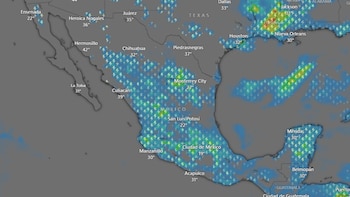 Las lluvias de hoy vendrán