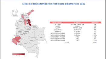 El departamento del Cauca lidera