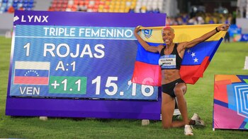 Yulimar Rojas se clasificó a los Juegos Olímpicos de París al ganar los Juegos Centroamericanos y del Caribe de San Salvador