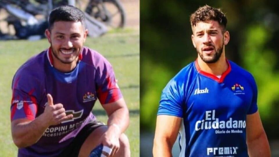 Matías Morales y Enzo Falaschi, los rugbiers detenidos en Mendoza