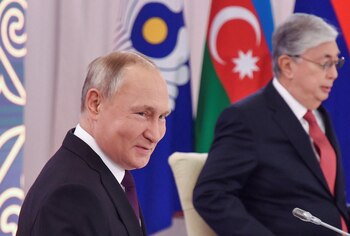 El presidente ruso, Vladimir Putin,