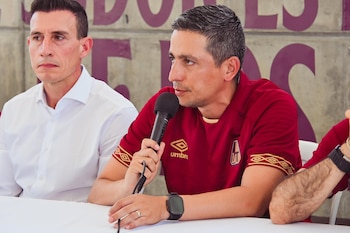 Sebastián Oliveros afirmó que su idea de juego en Deportes Tolima está entre el 60 y el 70 por ciento-crédito @cdtolima/X