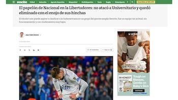 Reacción de Ovación tras el Nacional vs Universitario por Copa Libertadores 2026. - captura: Ovación