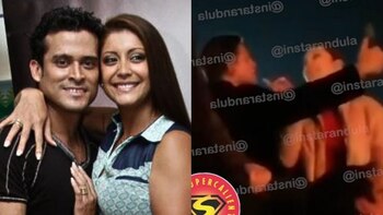 Karla Tarazona y Christian Domínguez