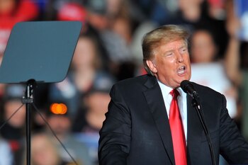 Donald J. Trump, expresidente de