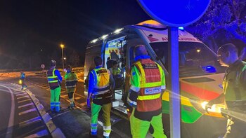 Fallece un motorista en la M-516 en Boadilla del Monte tras salirse de la vía y chocar contra las protecciones
