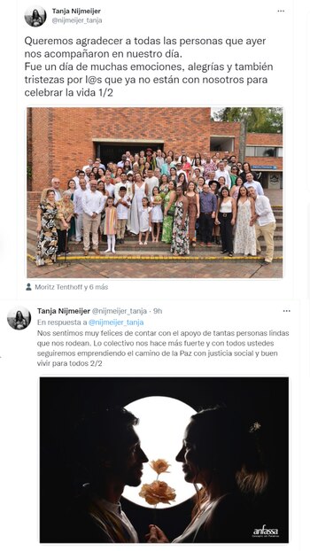 Hilo de Twitter de Tanja