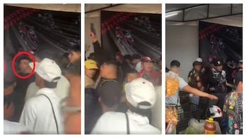 Así comenzó la balacera en expo moto tras fuerte riña campal en Ixtapaluca l Video